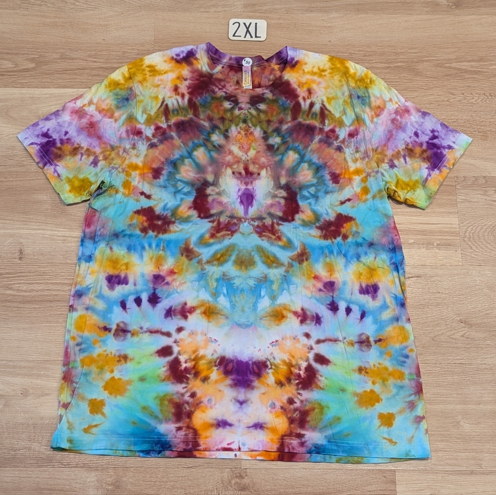 New Tiedye Unisex Short Sleeve Shirt